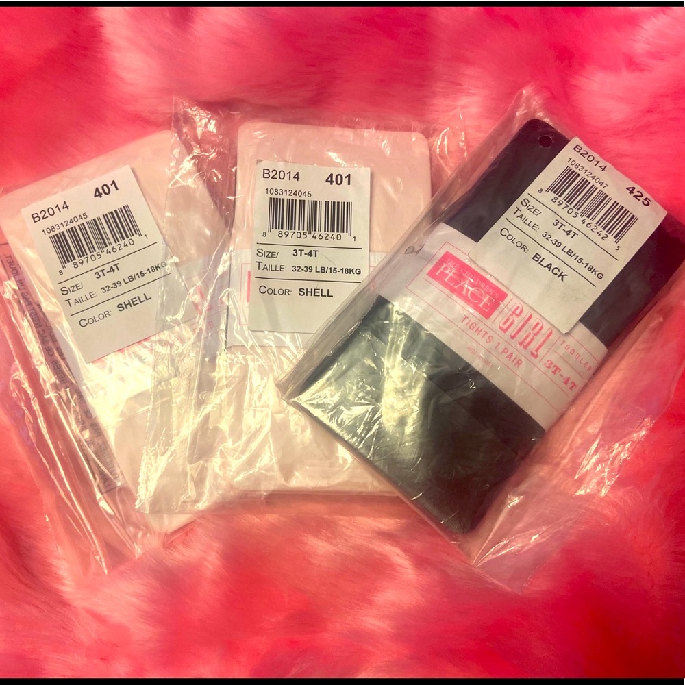 NWT The Children’s Place Toddler Girl Tights